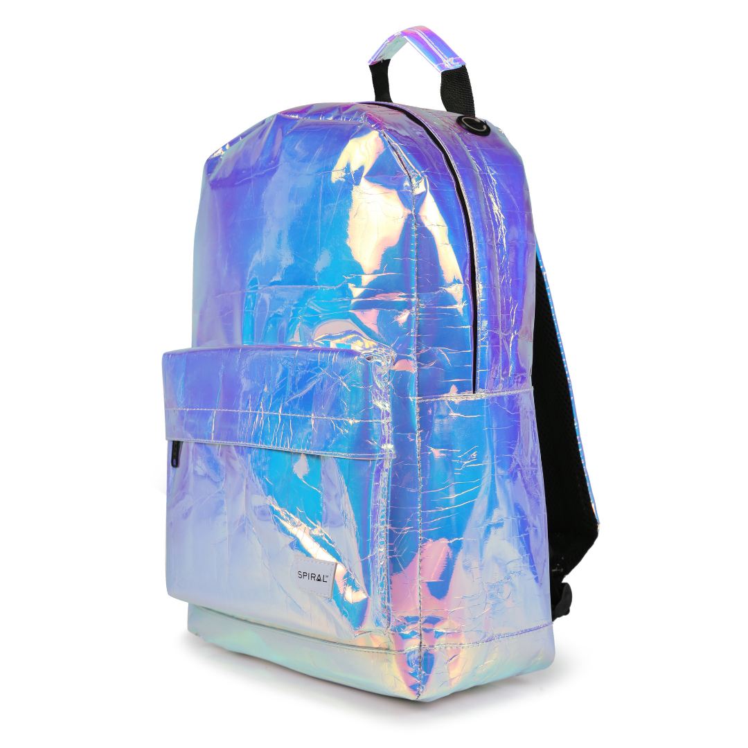 Large holographic backpack hot sale