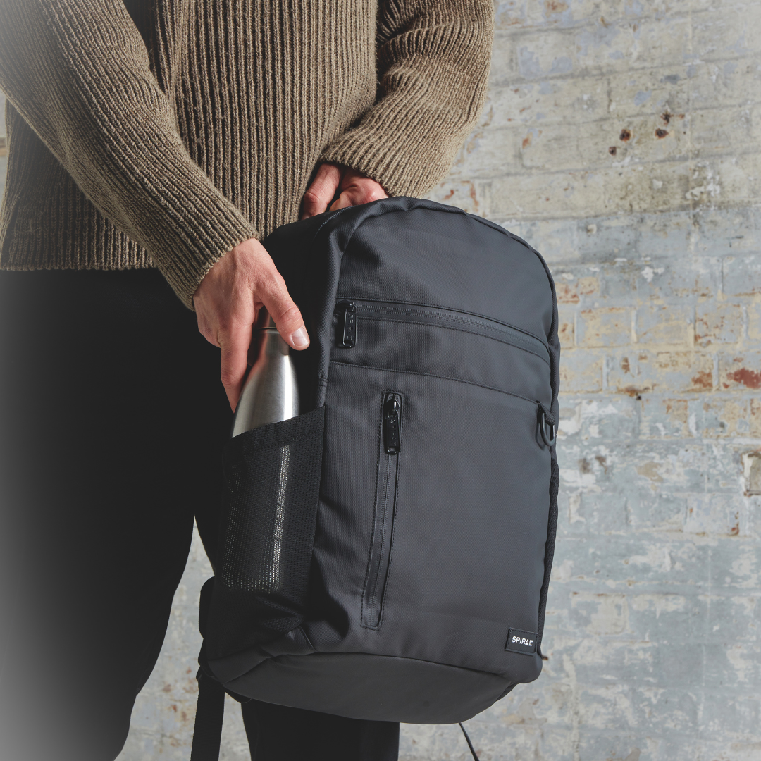 Black 25L Commuter Backpack