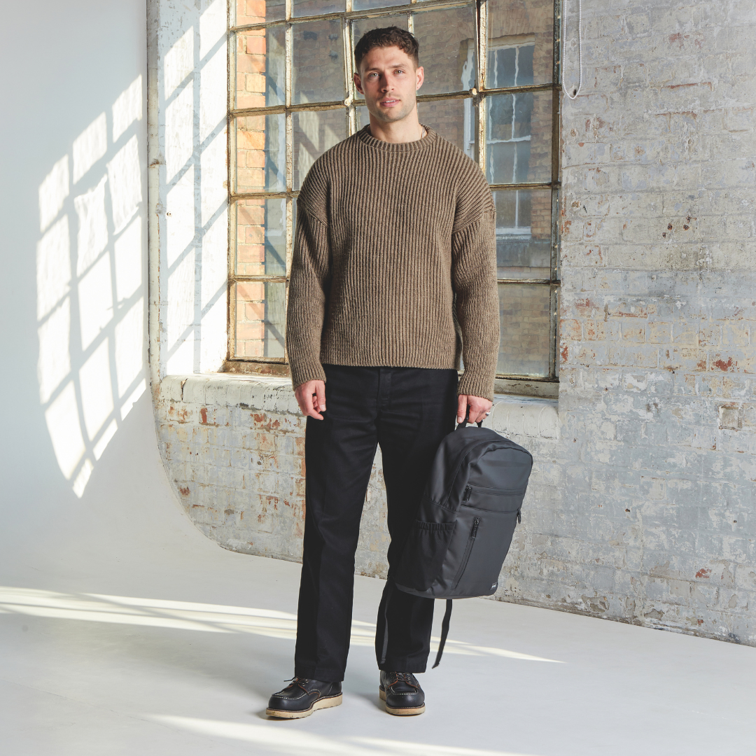 Black 25L Commuter Backpack