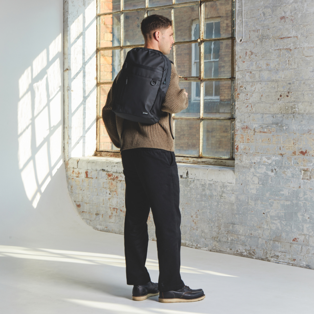 Black 25L Commuter Backpack