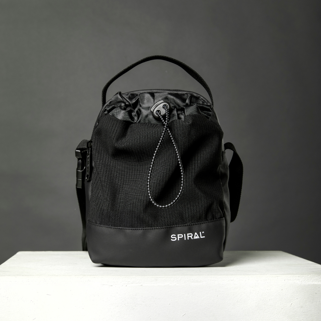 Black Commuter Shoulder Bag