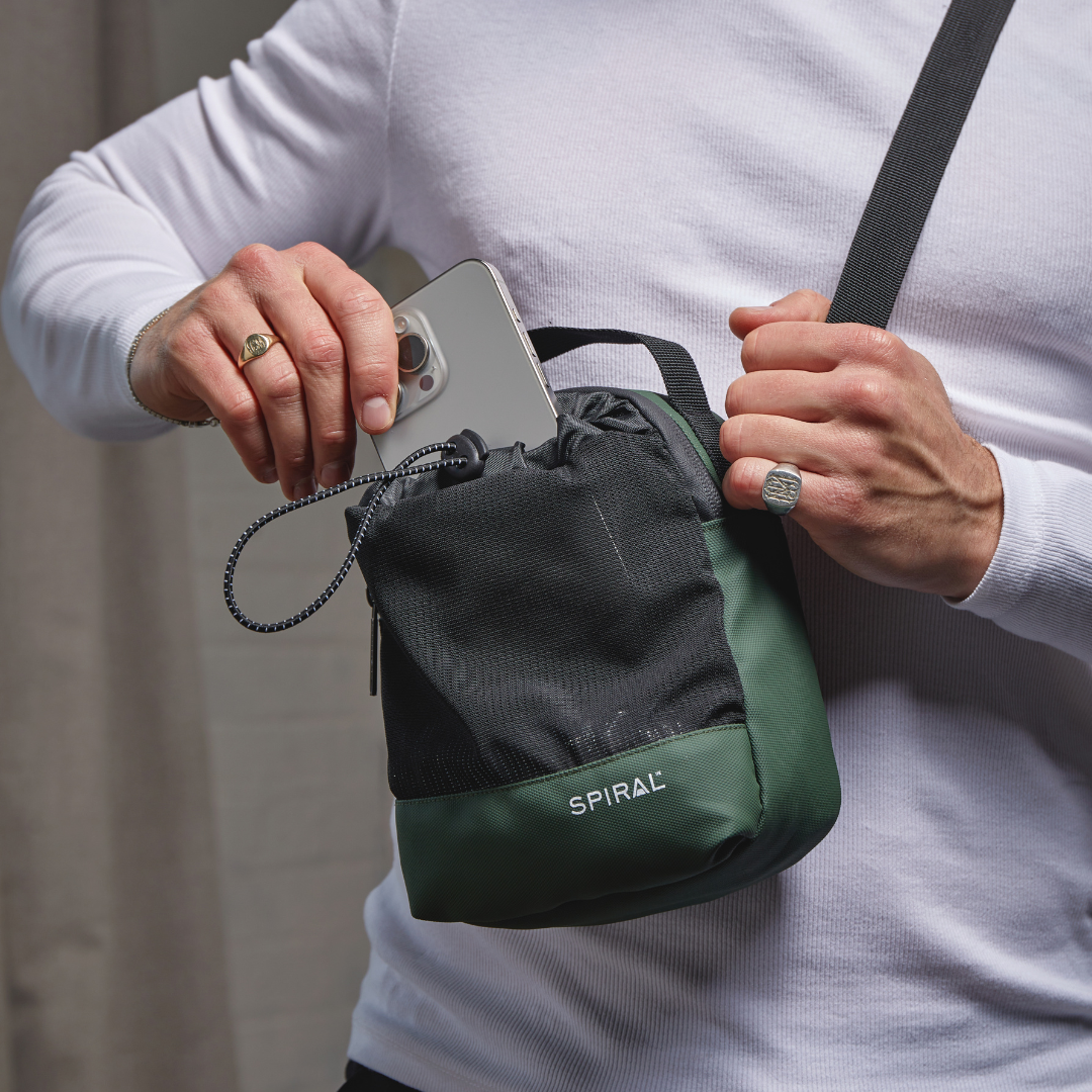 Olive Commuter Shoulder Bag