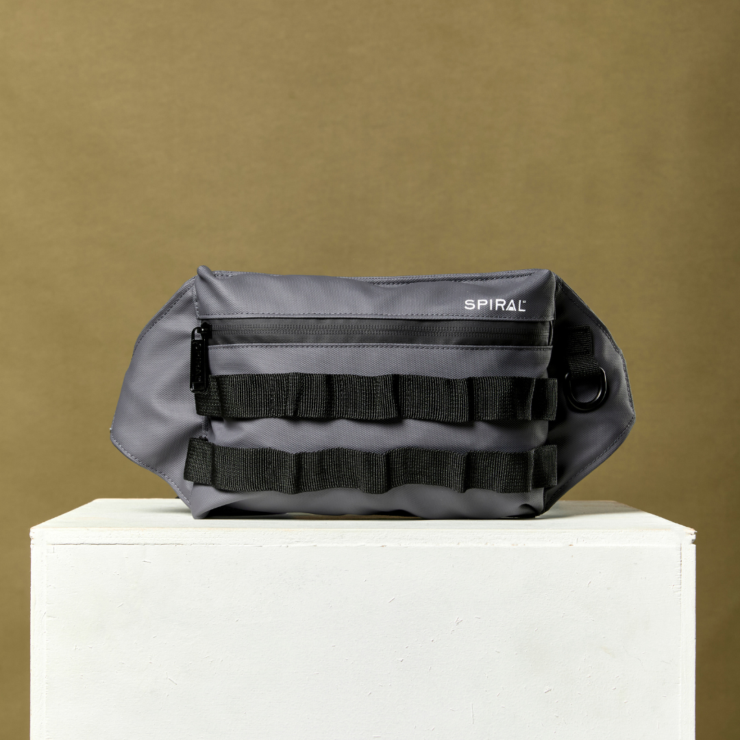 Dark Grey Summit Crossbody Bag