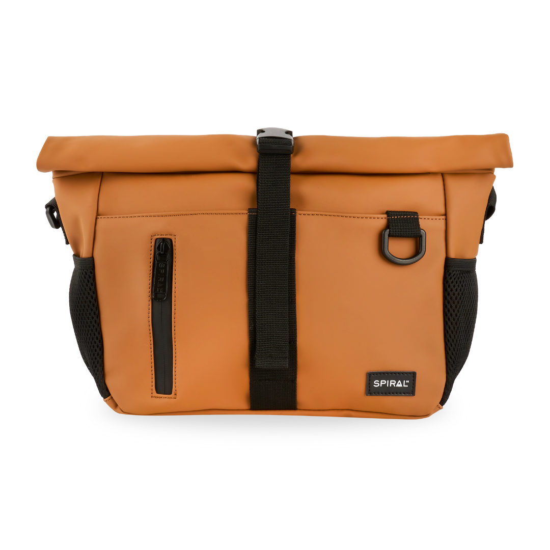 Caramel Traveller Deluxe Messenger Bag