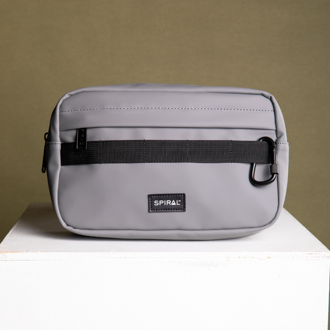 Dark Grey Trail Crossbody Bag