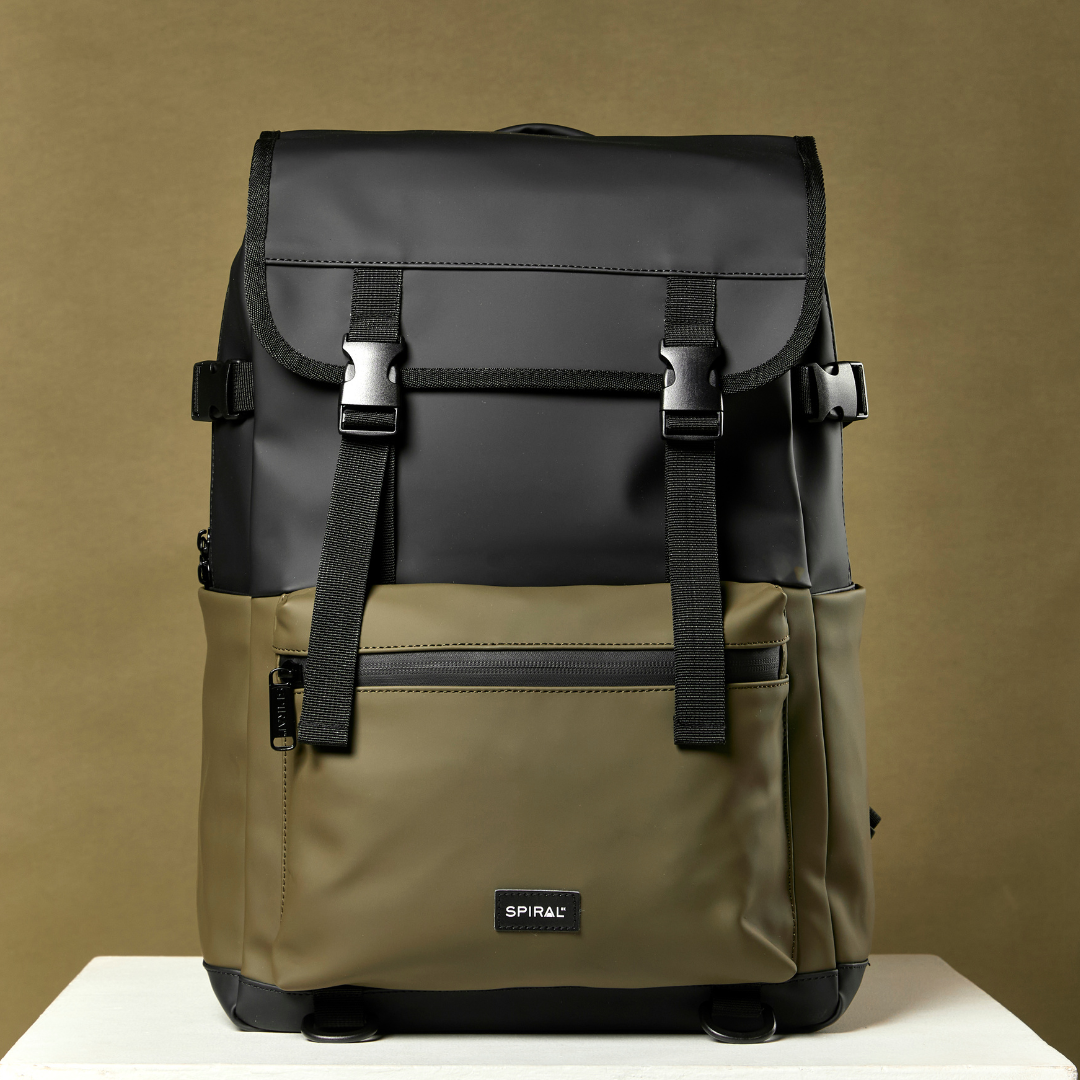 Olive-Black 30L Porter Backpack