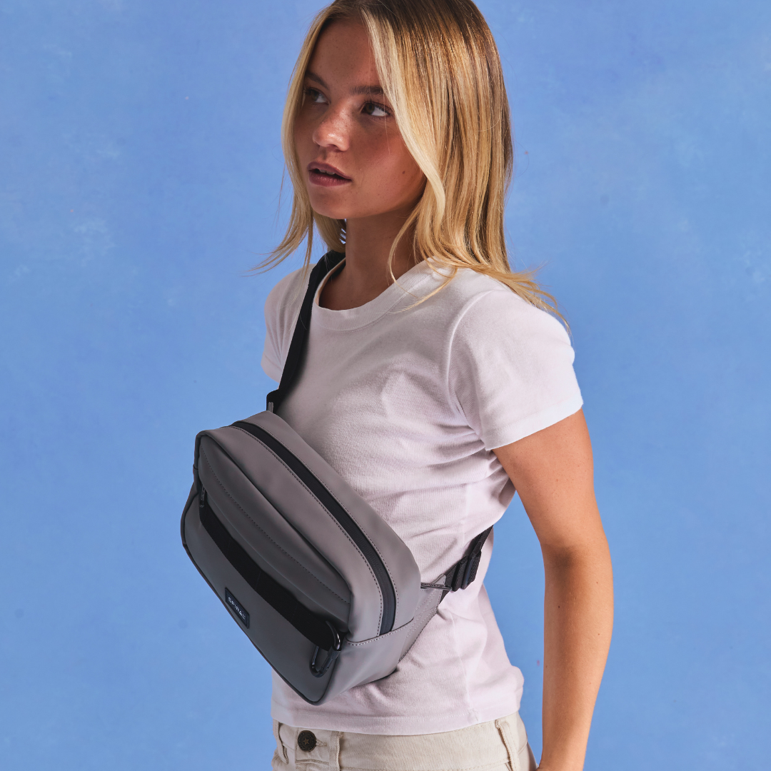 Dark Grey Trail Crossbody Bag