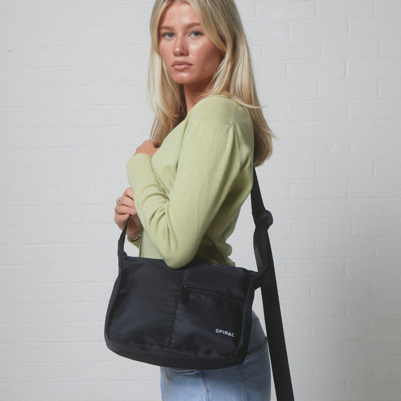 Black Cali Satchel Bag