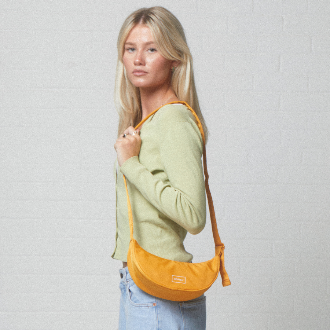 Mustard Cali Crossbody Bag