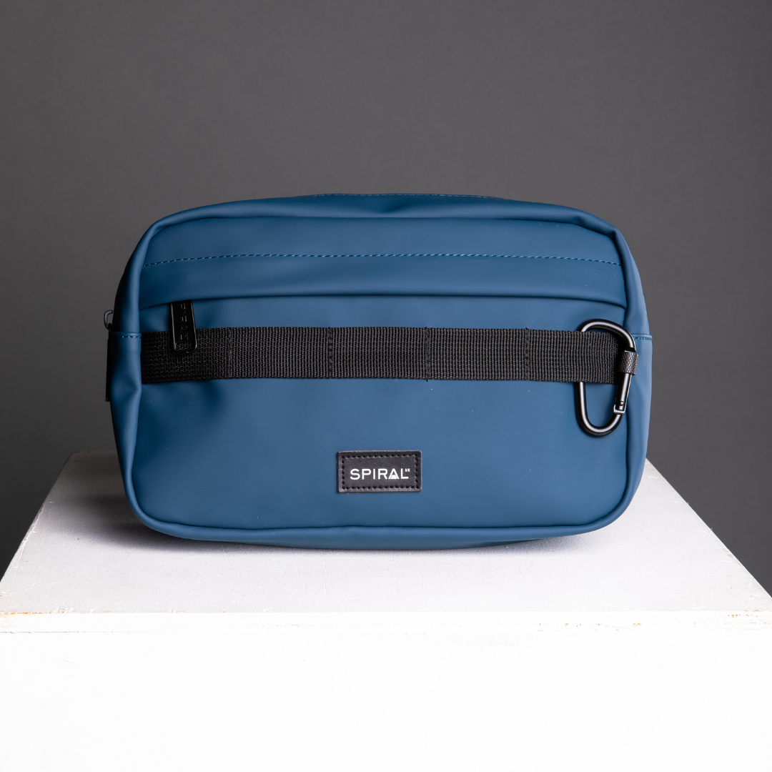 Navy Trail Crossbody Bag
