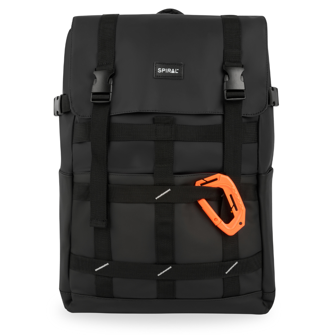 Black 27L Explorer Deluxe Backpack