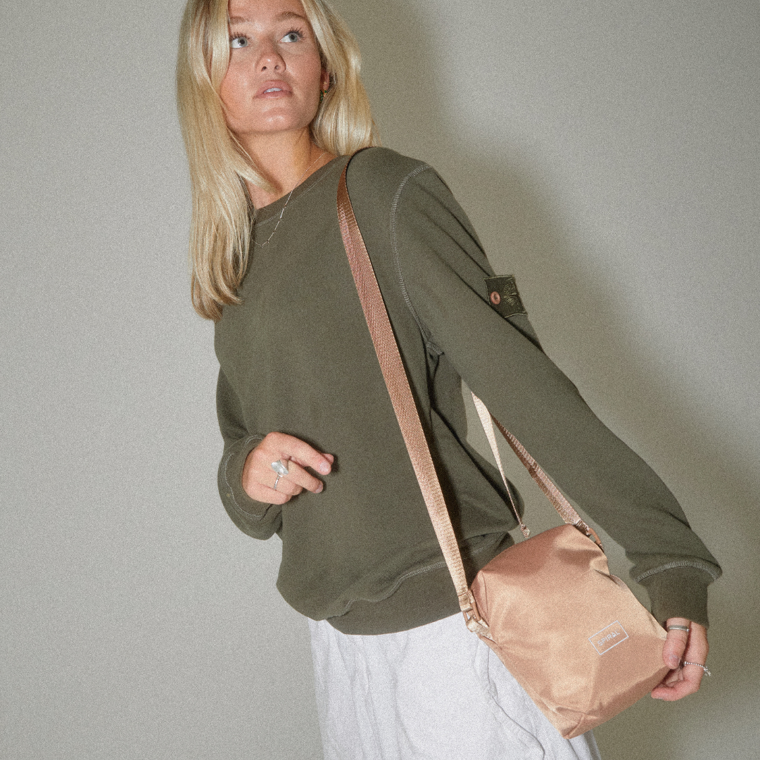 Sand Arlo Shoulder Bag