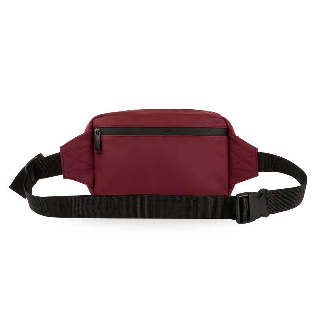 Deep Burgundy Trail Crossbody Bag