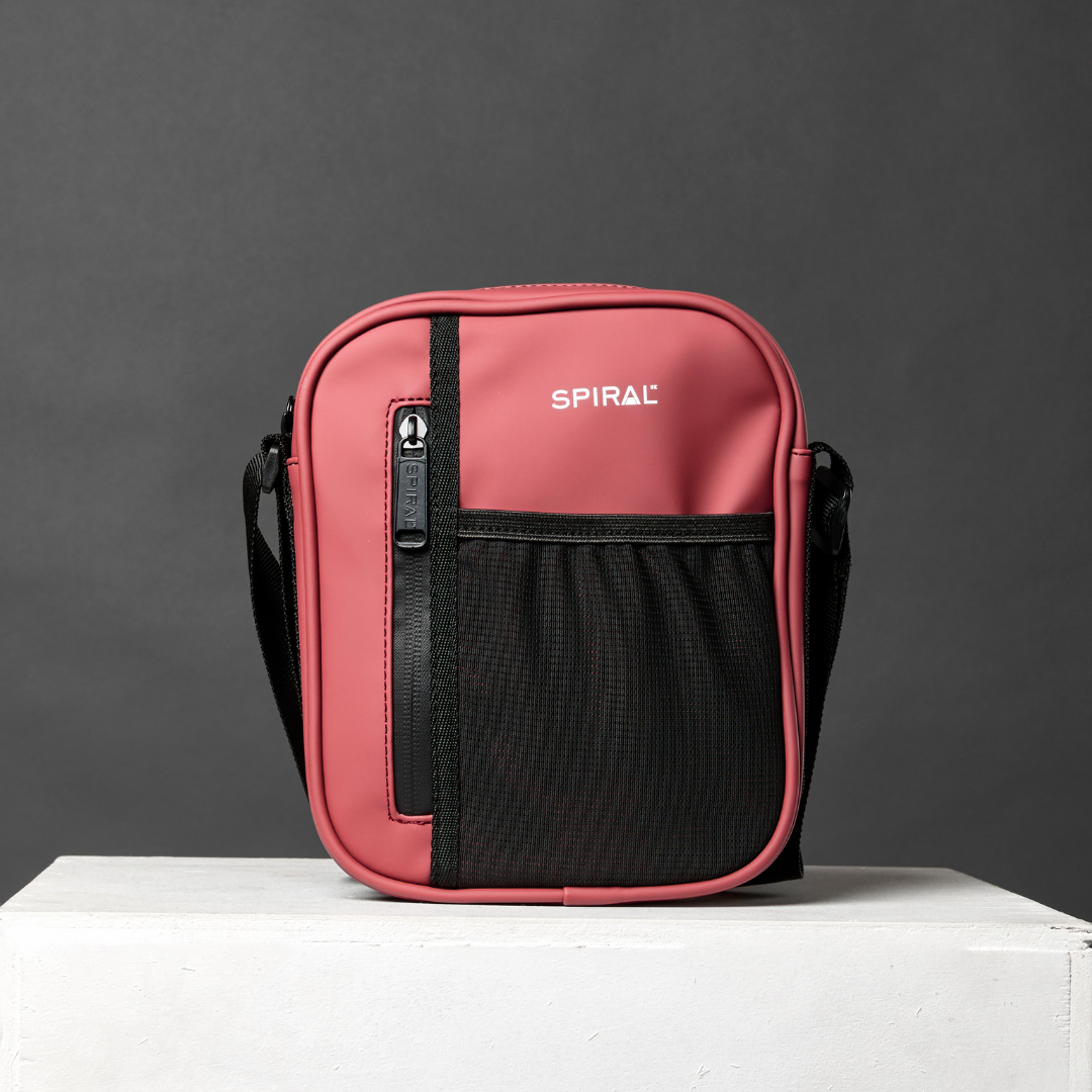 Burgundy Heights Shoulder Bag