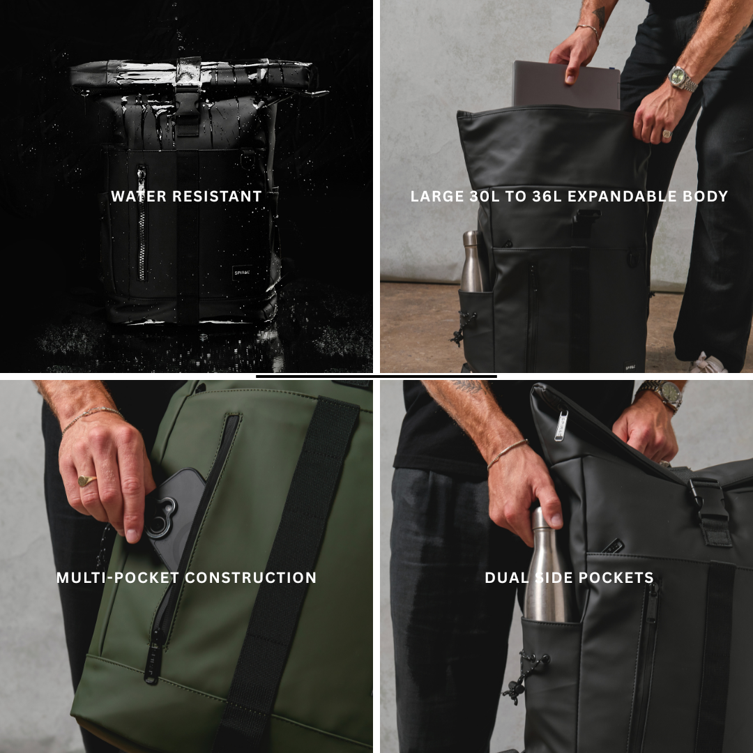 Olive 30L Traveller Deluxe Backpack