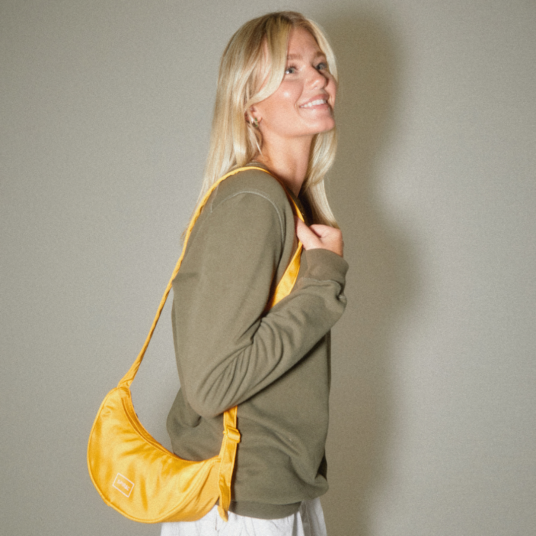 Mustard Cali Crossbody Bag