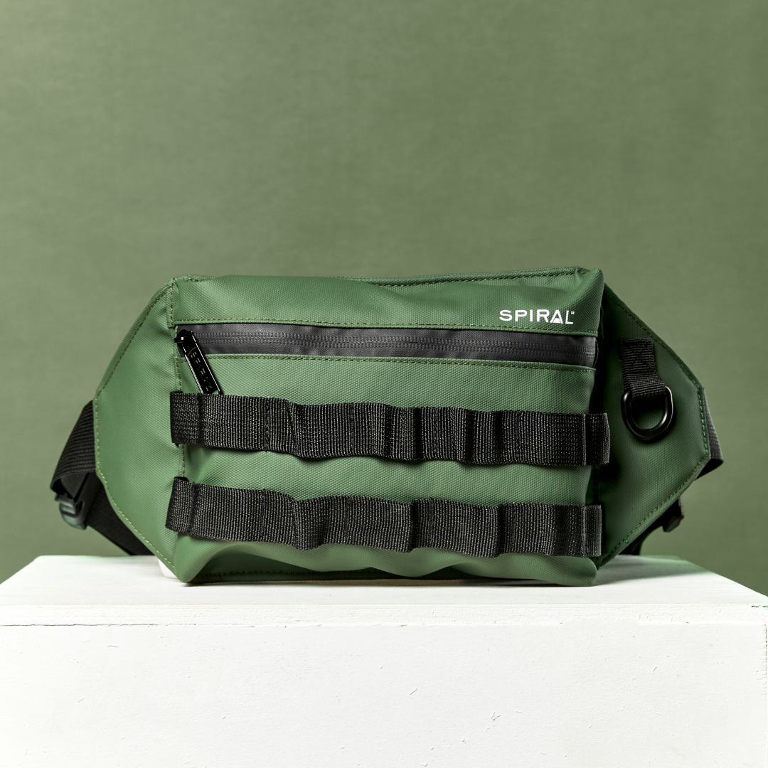 Olive Summit Crossbody Bag