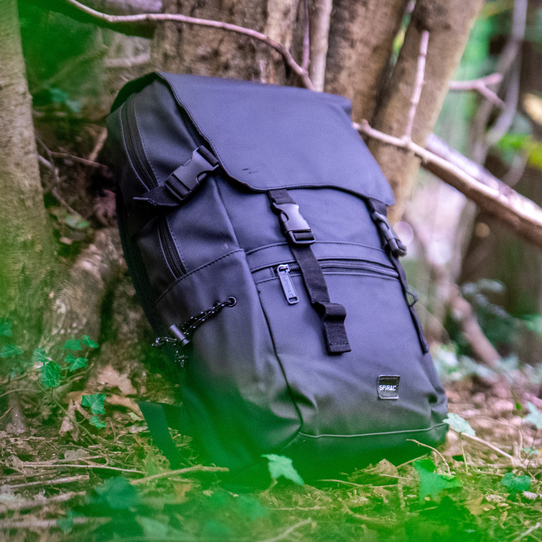 Stone-Black Explorer Backpack