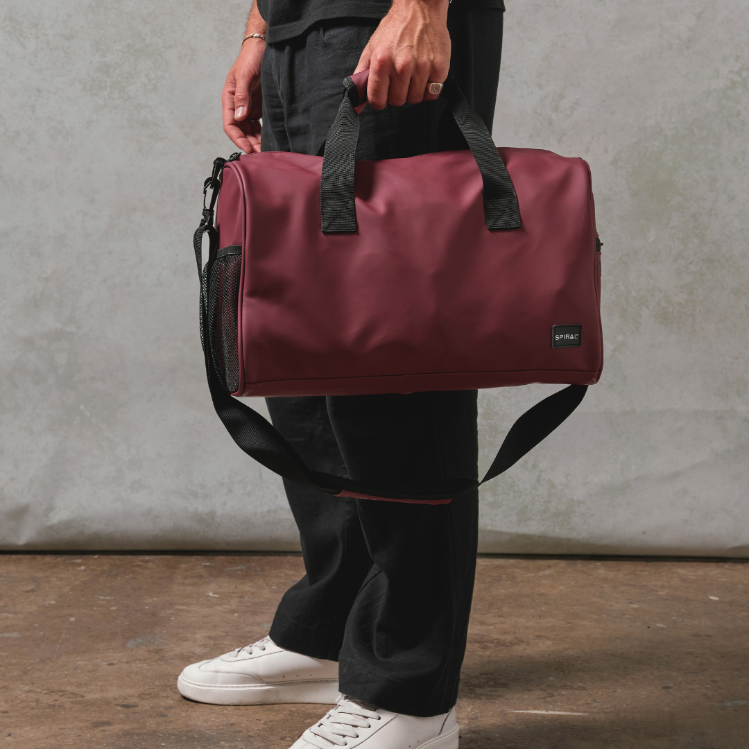 Deep Burgundy 21L Weekender Duffel