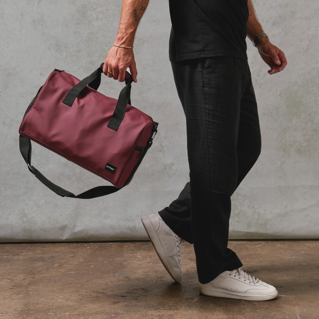 Deep Burgundy 21L Weekender Duffel
