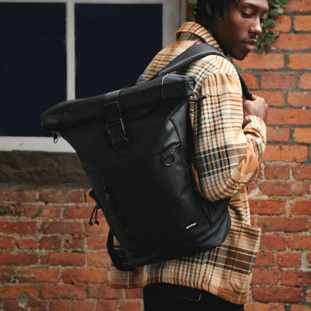 Black Transporter Deluxe Backpack