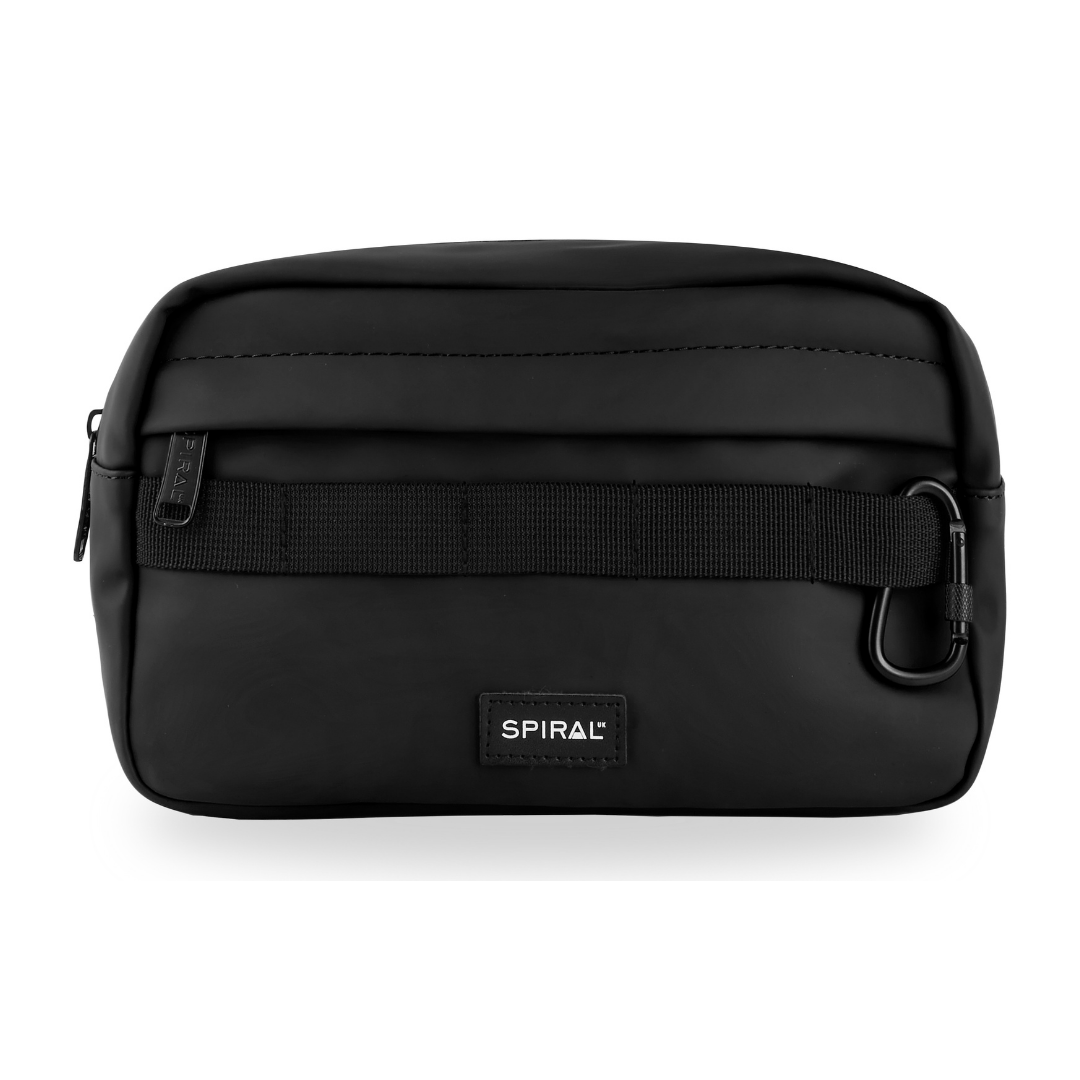 Black Trail Crossbody Bag
