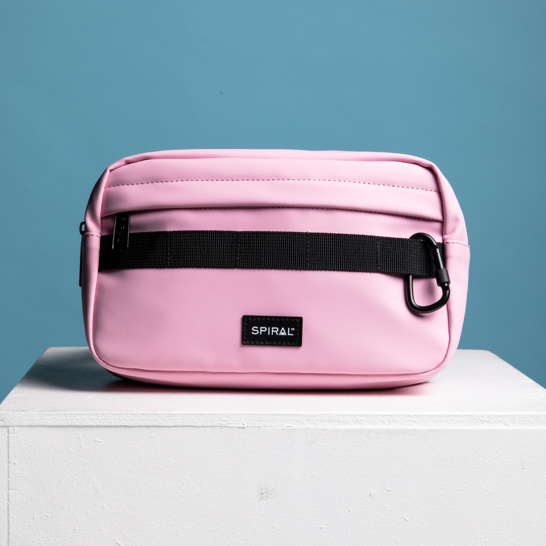 Pink Trail Crossbody Bag