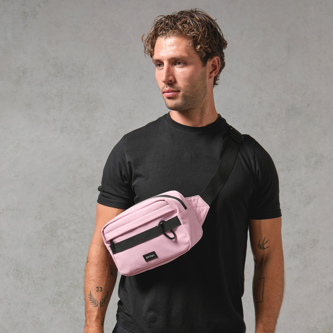 Pink Trail Crossbody Bag