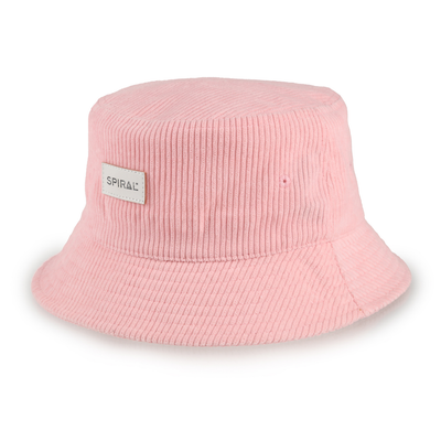 Cord Pink Bucket Hat