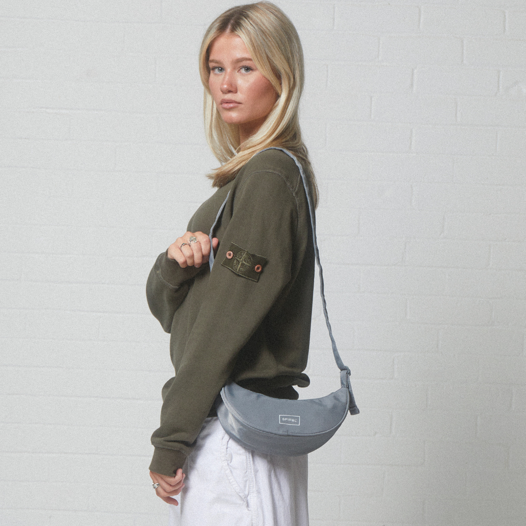 Charcoal Cali Crossbody Bag