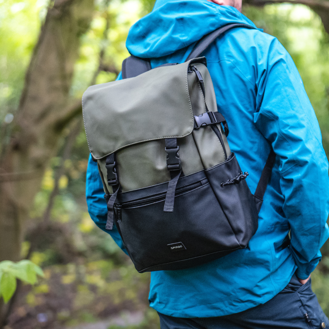 Olive-Black Explorer Backpack