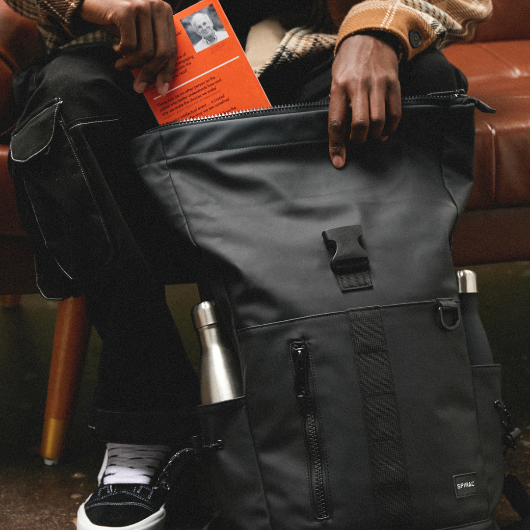 Black Transporter Deluxe Backpack