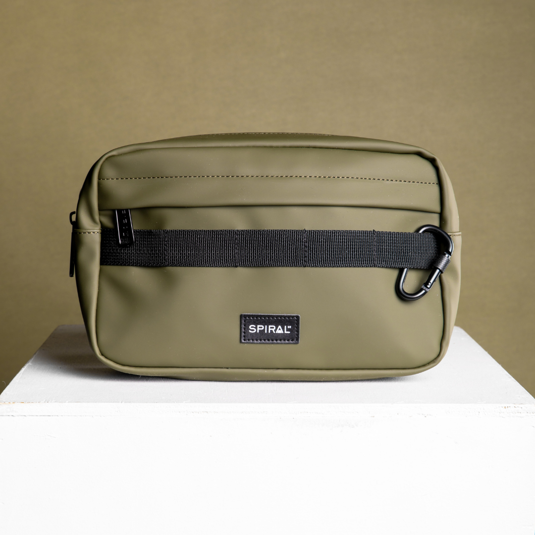 Olive Trail Crossbody Bag