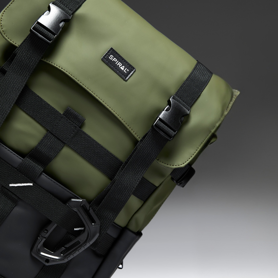 Olive-Black 27L Explorer Deluxe Backpack