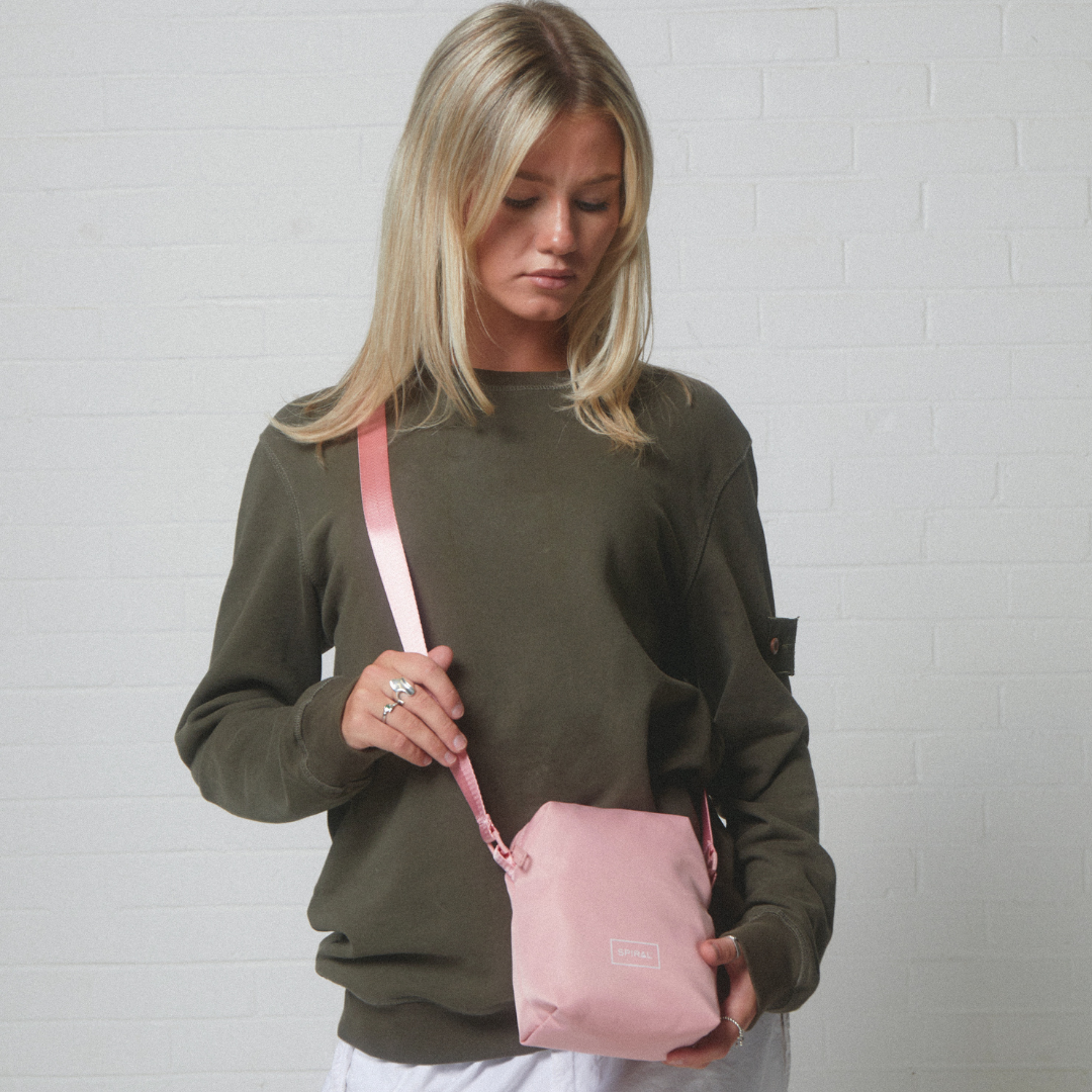 Pink Arlo Shoulder Bag