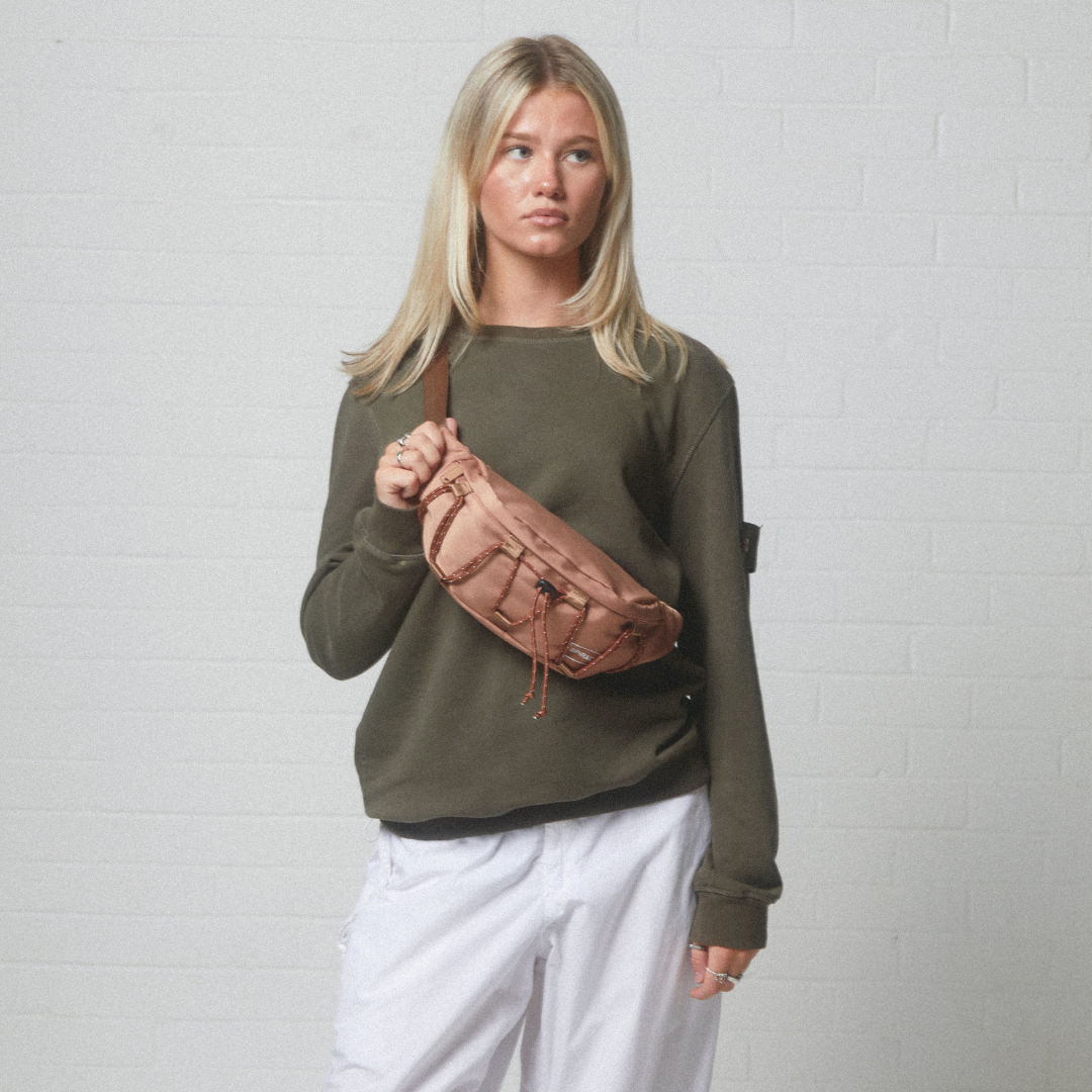 Sand Arlo Crossbody Bag