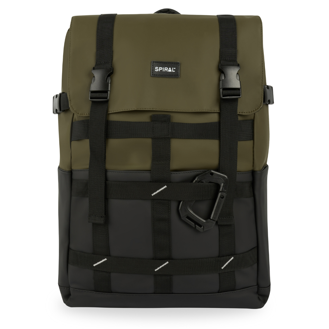 Olive-Black 27L Explorer Deluxe Backpack