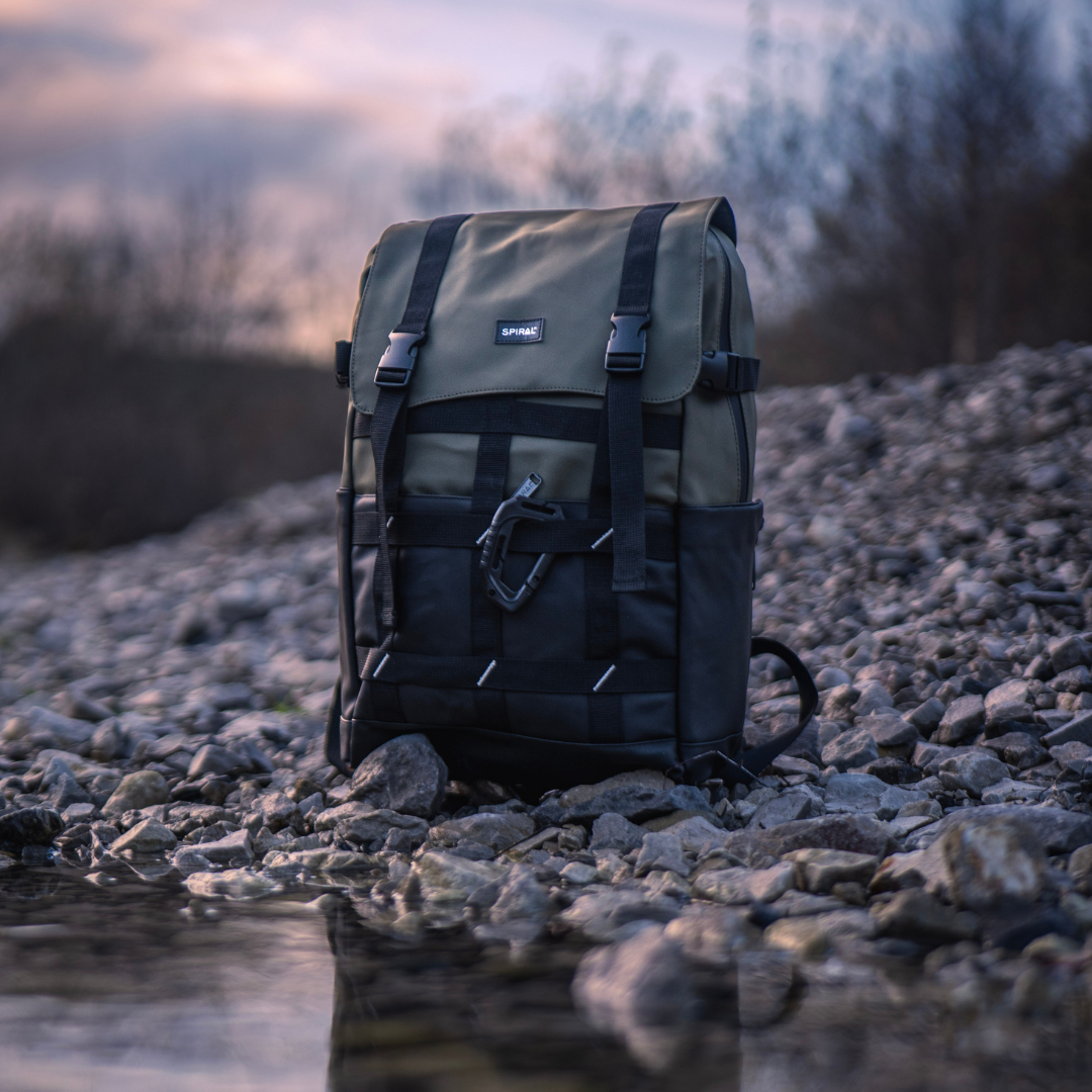 Olive-Black 27L Explorer Deluxe Backpack