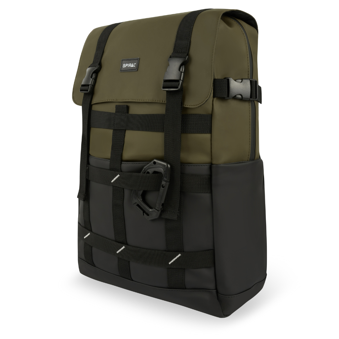Olive-Black 27L Explorer Deluxe Backpack