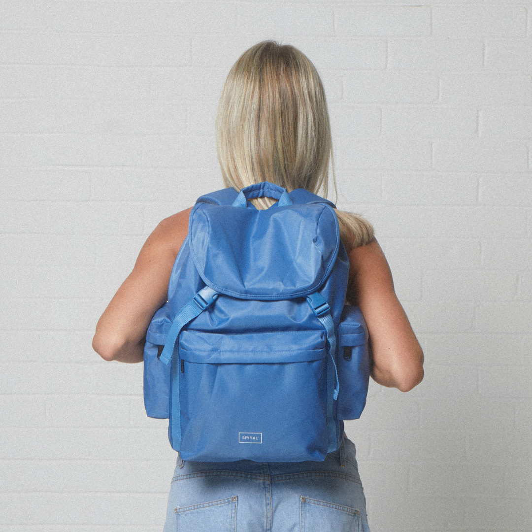 Blue Arlo Backpack