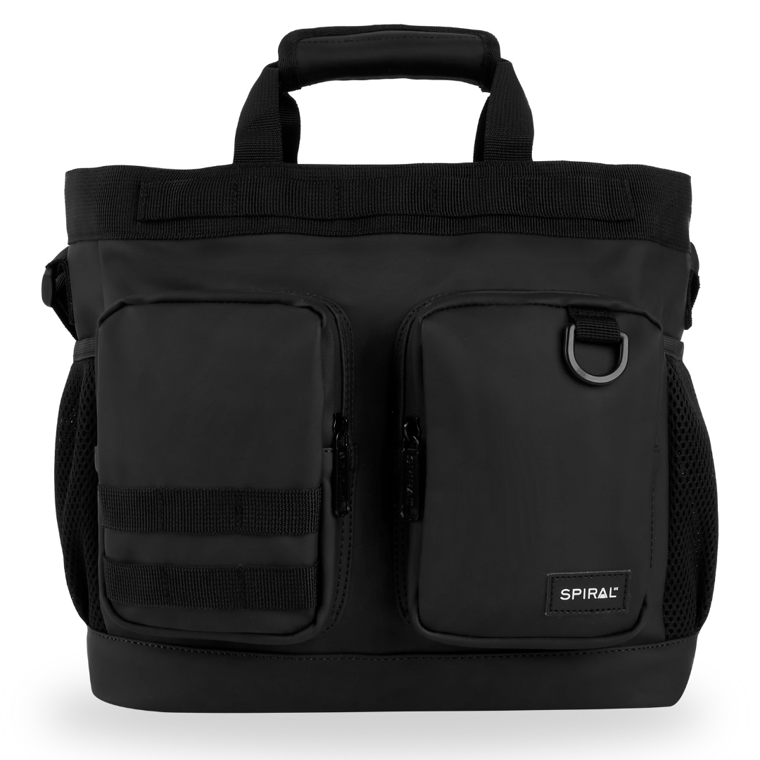 Black Horizon Deluxe Messenger Bag