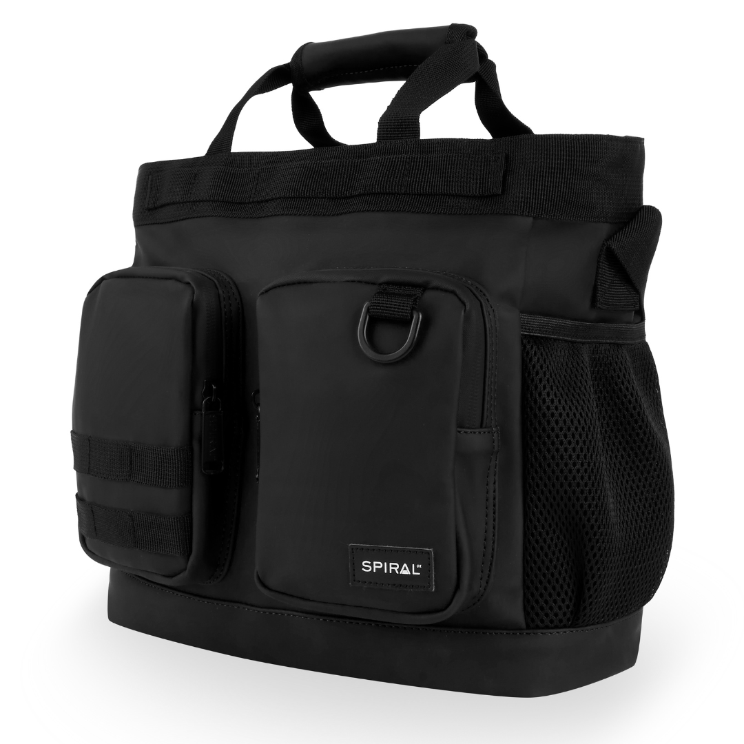 Black Horizon Deluxe Messenger Bag
