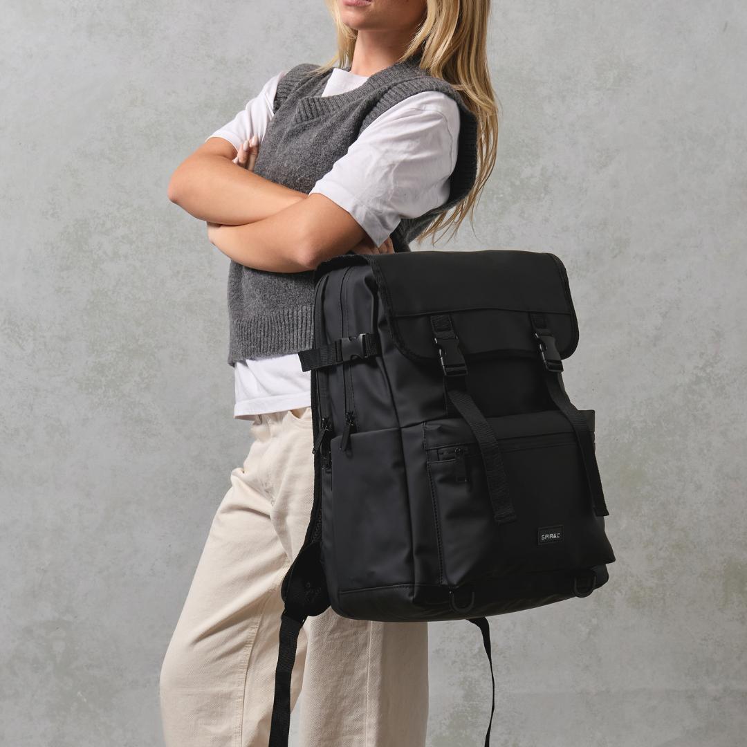 Black 30L Porter Backpack