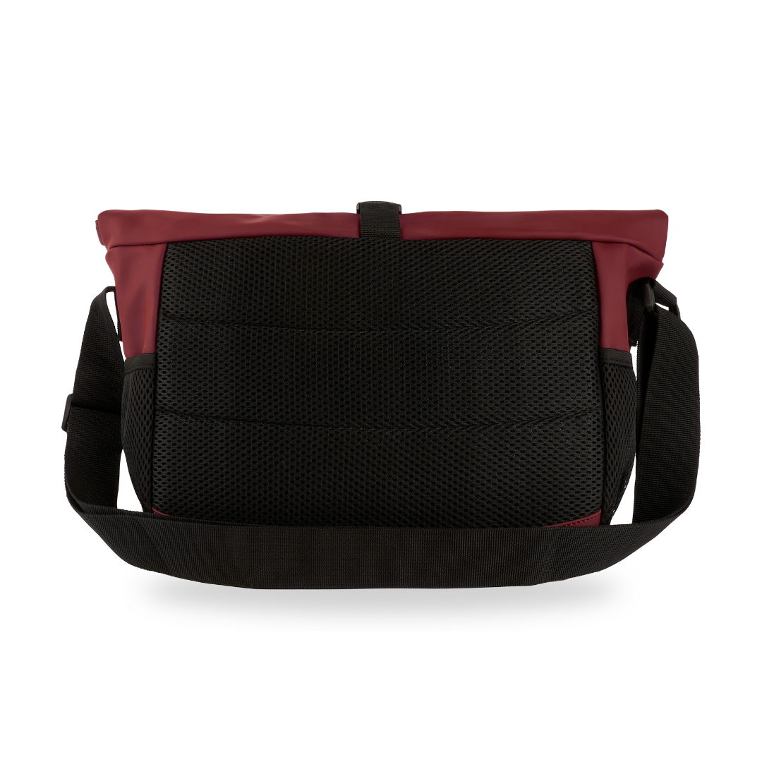 Deep Burgundy Traveller Deluxe Messenger Bag