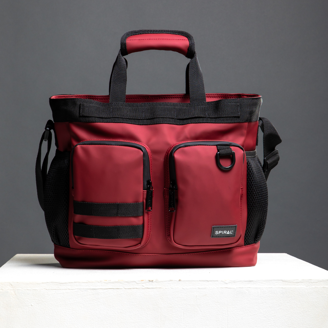 Deep Burgundy Horizon Deluxe Messenger Bag