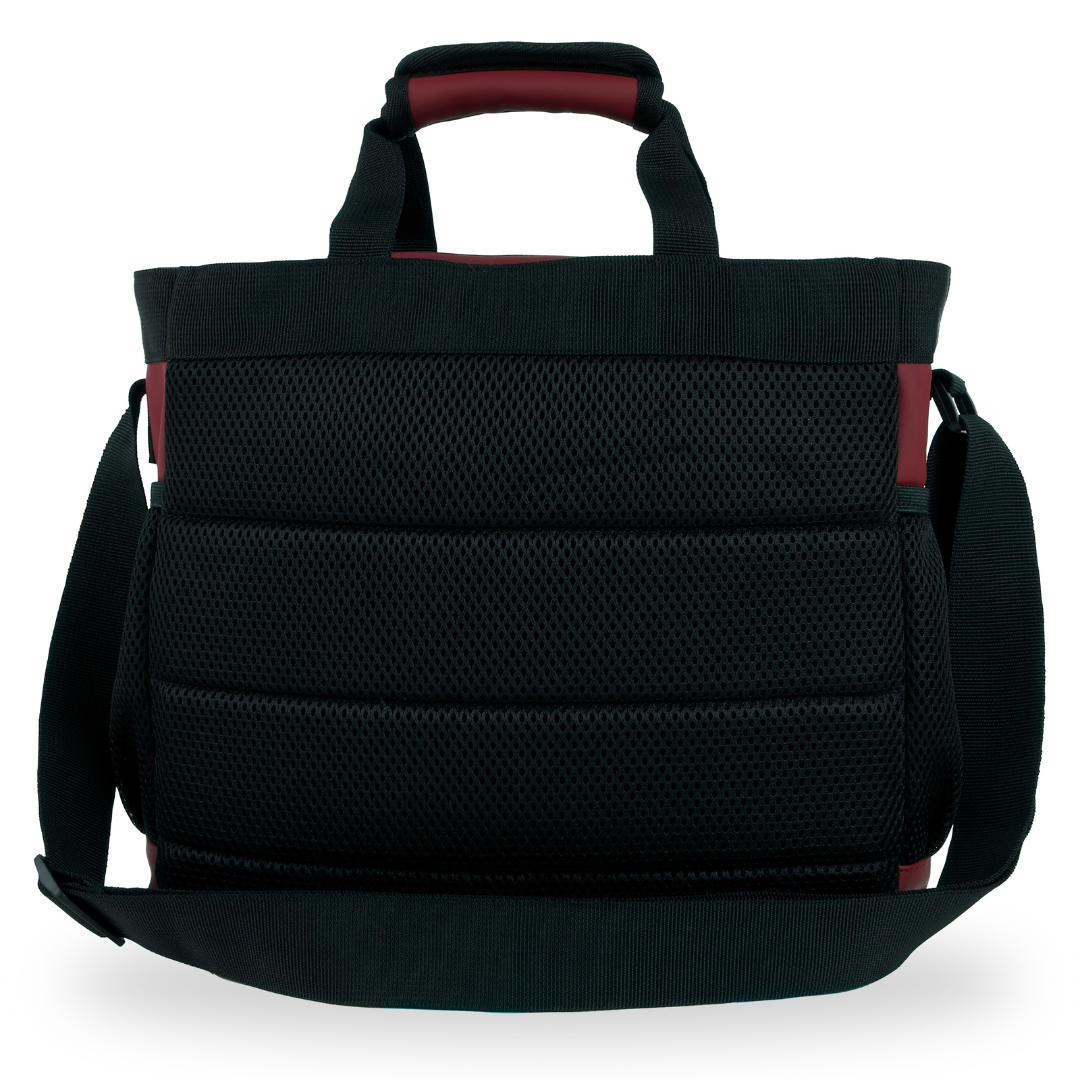 Deep Burgundy Horizon Deluxe Messenger Bag