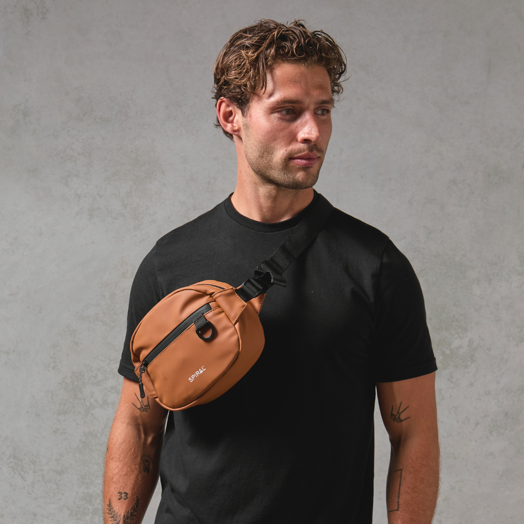 Caramel Explorer Crossbody Bag