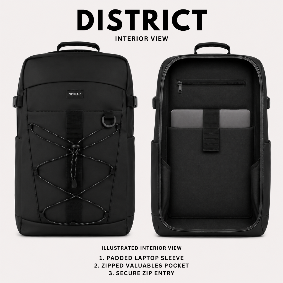 Deep Burgundy 28L District Backpack