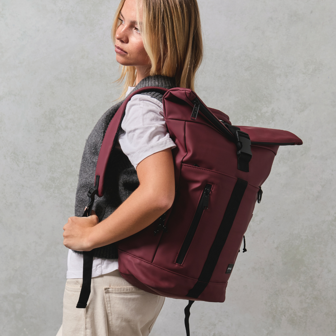 Deep Burgundy 20L Traveller Deluxe Backpack