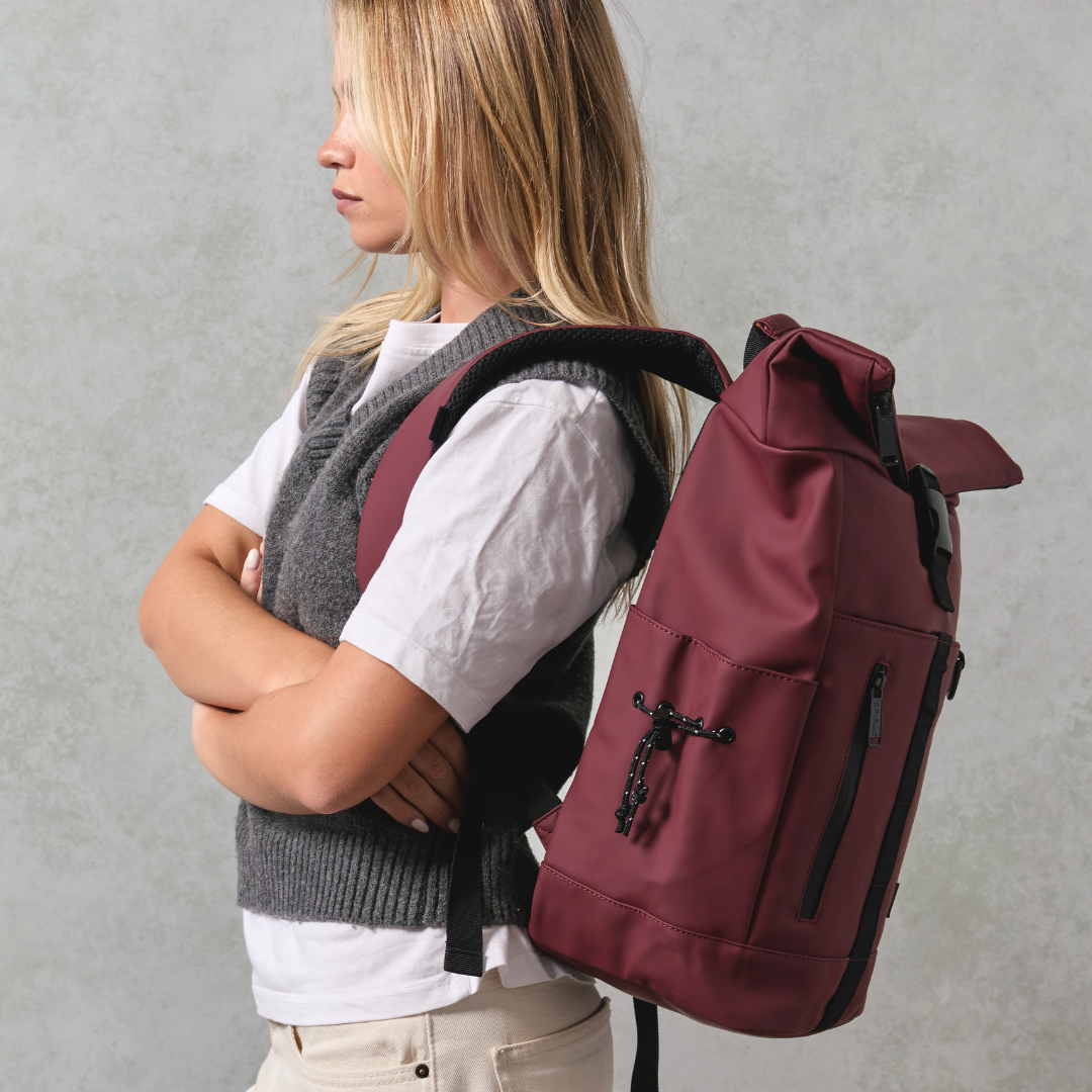 Deep Burgundy Traveller Deluxe Cabin Backpack